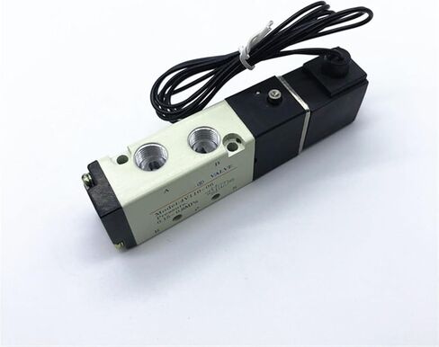 4V110-06 1/8 صمامات الملف اللولبي للهواء 2 الموضع 5 Port Pneumatic Control Valve DC12V DC24V AC110V AC220V (DC24) in Kuwait