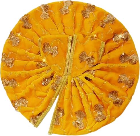 Laddu Gopal Dress l Ladoo Gopal Dress l Kanha Ji Dress (Set of 6 Poshak) Size 0 1 2 3 4 5 6 (Winter Velvet, Size 5) in Saudi Arabia
