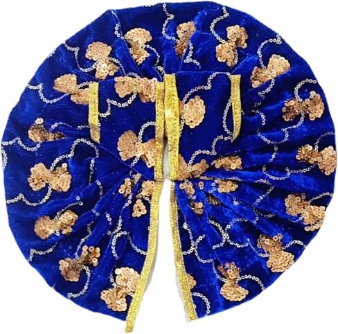 Laddu Gopal Dress l Ladoo Gopal Dress l Kanha Ji Dress (Set of 6 Poshak) Size 0 1 2 3 4 5 6 (Winter Velvet, Size 5) in Saudi Arabia