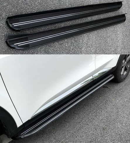 Fixed 2PCS Running Board fits Dodge Durango 2018-2025 Side Step Protect Bar Pedal Nerf Bars Accessories w/Brackets in Saudi Arabia