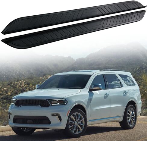 Fixed 2PCS Running Board fits Dodge Durango 2018-2025 Side Step Protect Bar Pedal Nerf Bars Accessories w/Brackets in Saudi Arabia