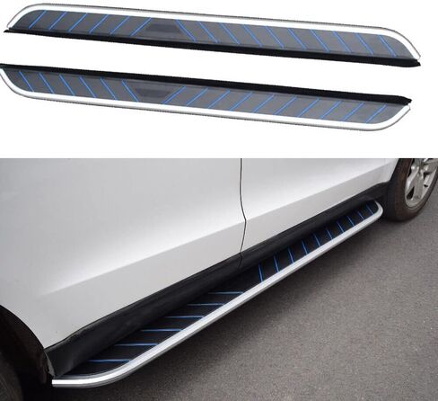 2pcs تشغيل لوحة التشغيل تناسب دودج دورانجو 2018-2025 الخطوة الجانبية حماية شريط البار in Saudi Arabia