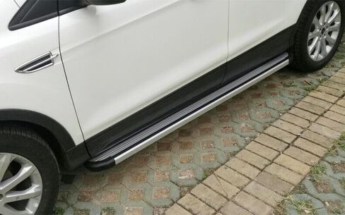 2pcs تشغيل لوحة التشغيل تناسب دودج دورانجو 2018-2025 الخطوة الجانبية حماية شريط البار in Saudi Arabia