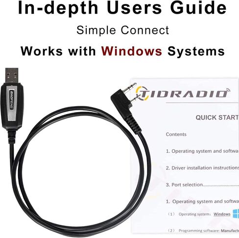 راديو BAOFENG 5RM 10W طويل المدى - جهاز استقبال الطقس المحمول NOAA UV-5R المحسن، بطارية قابلة لإعادة الشحن 2500 مللي أمبير في الساعة، شحن USB-C، 999CH (عبوتان) in Saudi Arabia