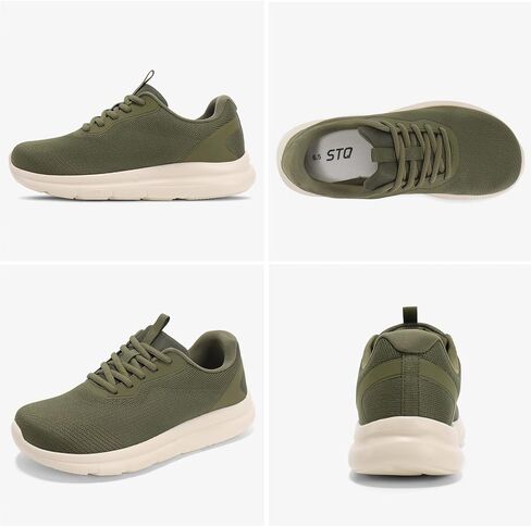 STQ Wide Toe Box Shoes Womens طوال اليوم نظام دعم الراحة أحذية رياضية العظام 6-9.5 الولايات المتحدة in Kuwait