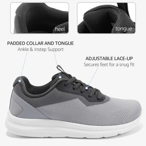 STQ Wide Toe Box Shoes Womens طوال اليوم نظام دعم الراحة أحذية رياضية العظام 6-9.5 الولايات المتحدة in Kuwait