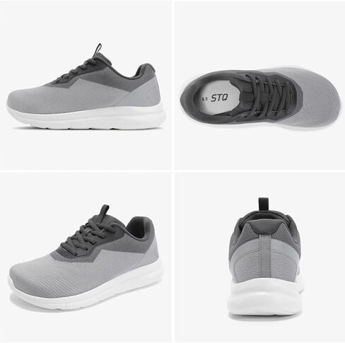 STQ Wide Toe Box Shoes Womens طوال اليوم نظام دعم الراحة أحذية رياضية العظام 6-9.5 الولايات المتحدة in Kuwait