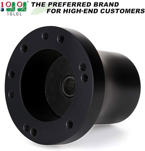 10L0L Golf Cart Steering Wheel Adapter for Club Car Precedent/Tempo and Onward, Black in Saudi Arabia