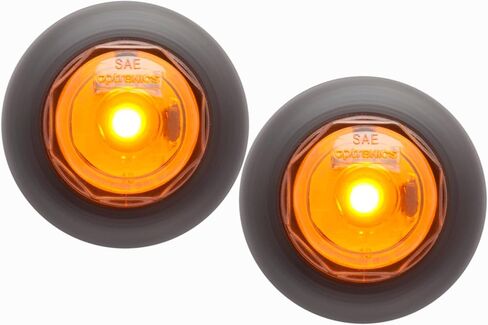 Optronics 2 Pack 3/4 "Amber LED LED Non Direction Light Mcl10akb Grommet in Saudi Arabia