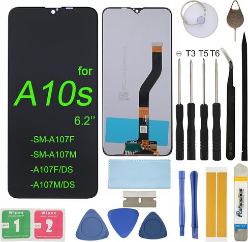 Screen Replacement for Samsung Galaxy A10e 2019 A102 SM-A102U SM-S102DL SM-A102U1 SM-A102W 5.83" Full Assembly LCD Display Touch Screen Digitizer with Repair Tools in Saudi Arabia