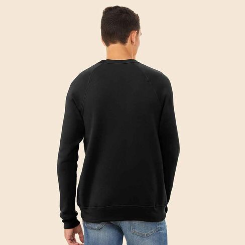 DALIX Alien Embroidered Fleece Crewneck Long Sleeve Sweatshirt Mens in Saudi Arabia