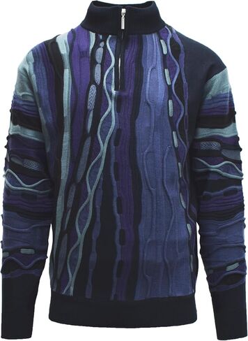 Stacy Adams Men’s Sweater Mélange Medley Full Patterned Design in Saudi Arabia