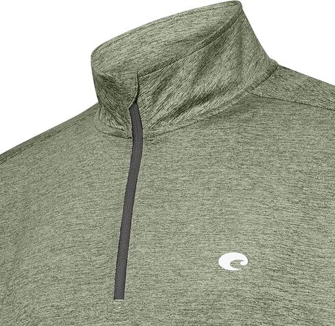 Costa Del Mar Mens Voyager Quarter-Zip Pullover Sweatshirt in Saudi Arabia