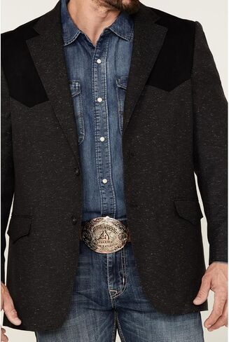 CODY JAMES MEN WACO Converting Yolk Button Down Western Sportcoat - RSFT7102-457 40 Reg US in Saudi Arabia