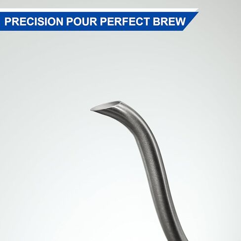 Bonavita 1 Liter Digital Variable Temperature Gooseneck Electric Kettle, Coffee Kettle Pour Over or Making Tea, Precise Control, 6 Preset, Commercial or Home Use, 1000 Watt (Stainless Base) in Kuwait