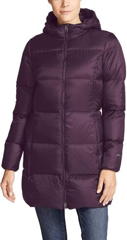 Eddie Bauer Women's Luna Peak Water Resistant Down Parka Deep Eggplant M in Saudi Arabia
