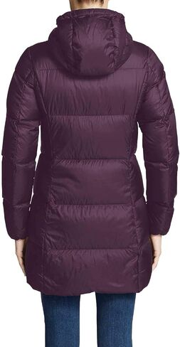 Eddie Bauer Women's Luna Peak Water Resistant Down Parka Deep Eggplant M in Saudi Arabia