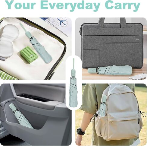 Travel Sun Umbrella with UV Protection – Comfortable Size for One Person, Compact Folding, Easy to Carry in Saudi Arabia