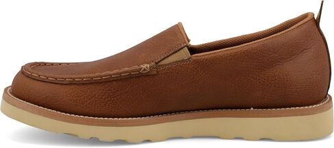 Twisted X Men's Wedge Sole Slip-On, Moc Toe in Saudi Arabia
