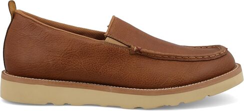 Twisted X Men's Wedge Sole Slip-On, Moc Toe in Saudi Arabia