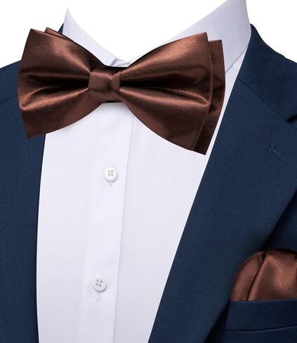 روابط القوس للرجال ألوان صلبة proties bowties clufflinks tuxedo حفل زفاف prom party in Saudi Arabia