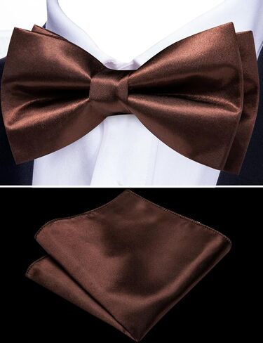 روابط القوس للرجال ألوان صلبة proties bowties clufflinks tuxedo حفل زفاف prom party in Saudi Arabia