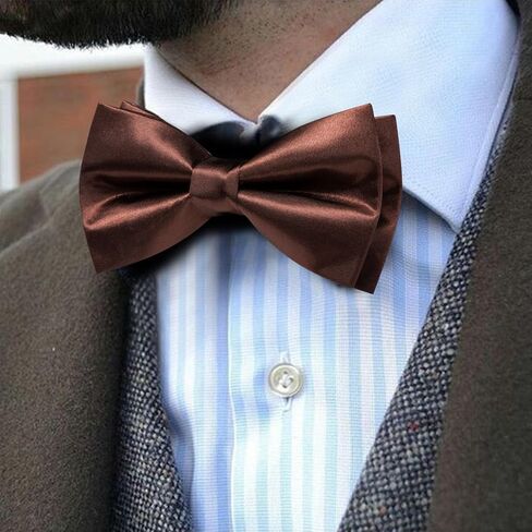 روابط القوس للرجال ألوان صلبة proties bowties clufflinks tuxedo حفل زفاف prom party in Saudi Arabia
