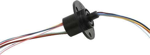 1pcs الكرة عالية السرعة gimbal حلقة الانزلاق الخارجي di 22mm 12ch 2A موصل حلقة جامع الدوران in Saudi Arabia