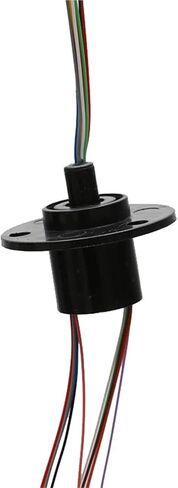 1pcs الكرة عالية السرعة gimbal حلقة الانزلاق الخارجي di 22mm 12ch 2A موصل حلقة جامع الدوران in Saudi Arabia
