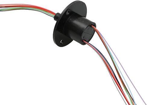 1pcs الكرة عالية السرعة gimbal حلقة الانزلاق الخارجي di 22mm 12ch 2A موصل حلقة جامع الدوران in Saudi Arabia