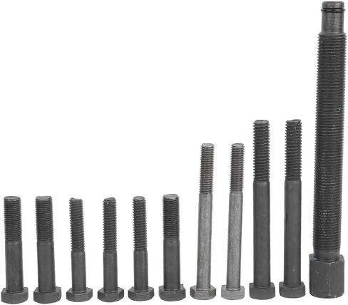13Pcs Steering Wheel Puller Kit Remover Harmonic Balancer Gear Pulley Car Repair Tool in Saudi Arabia