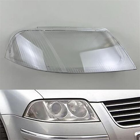 مصباح الأمامي الأمامي للسيارة Clear Lens Auto Shell متوافق مع VW Passat B5.5 2003 2004 2005 (يمين) in Kuwait