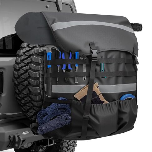 حقيبة سلة المهملات الإطارات الاحتياطية ، حقيبة القمامة بالشاحنات الثقيلة ، حقيبة تخزين على الطرق in Kuwait