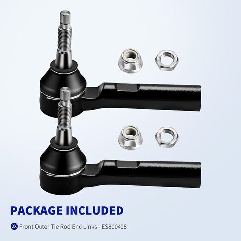 LCWRGS Front Outer Tie Rod Ends Replacement for Chrysler 200 11-14, Sebring 07-10, Dodge Avenger 08-14, Caliber 07-12, Journey 09-20, Jeep Compass 07-17, Patriot 07-17, ES800408-2pc in Saudi Arabia