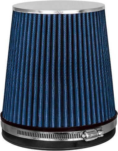2019-2025 Cold Air Intake System with Heat Shield Kit + Filter Combo BLUE Compatible For Silverado Escalade Suburban Tahoe Yukon Denali 5.3L/6.2L V8 in Saudi Arabia