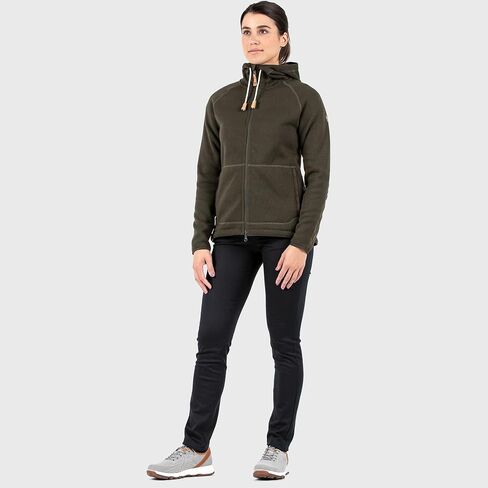 سترة Fjallraven Ovik بغطاء للرأس من الصوف - للسيدات in Kuwait