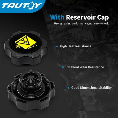 670031651 Coolant Reservoir Tank w/Cap (3.0L 3.8L 4.7L) For Maserati Ghibli 2014-2018, Levante 2017-2019, Quattroporte 2013-2018 in Saudi Arabia
