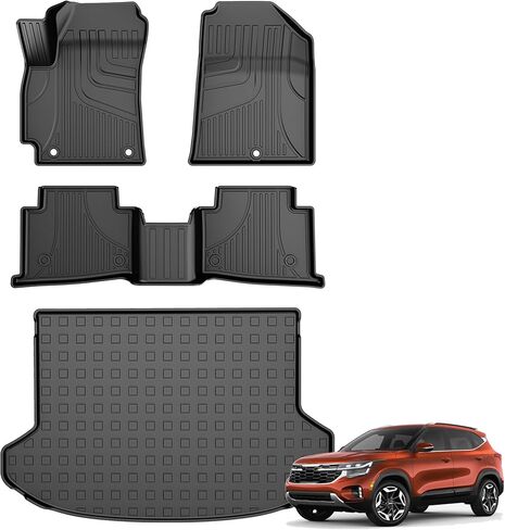 AOMSAZTO Floor Mats and Trunk Cover Fit for 2015-2021 Lexus NX NX300/ NX300h /NX 200t TPE All Weather Floor Liner for 1st & 2nd & Trunk Full Set Car Liners in Kuwait