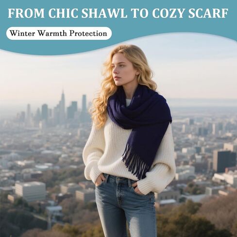 وشاح وشاحات البشمينا واللفائف ، والكشمير تشعر أن الأوشحة بطانية وشاح للنساء شال المساء in Kuwait