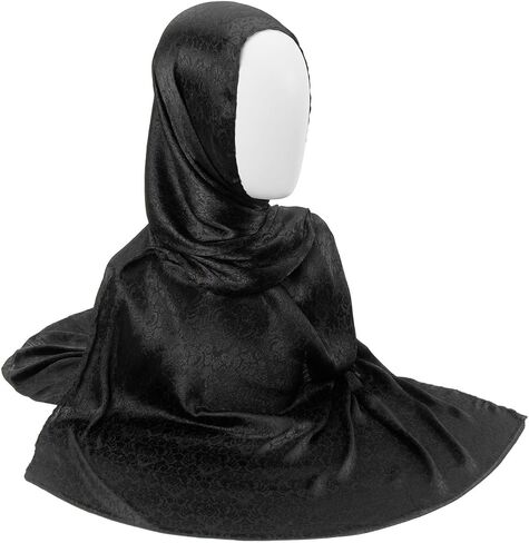 يلف شال جاكارد سيلكار للنساء ، سرق سهرة لللون الصلب العكسي in Kuwait