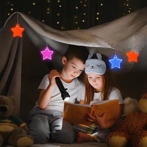 PRETYZOOM 15pcs Safety Reflective Pendant, Star-Shaped Reflective Keychain for Schoolbag, Purse, Wheelchair, Bicycle, Zipper Reflection Hanging Tag for Kids, Adults in Saudi Arabia