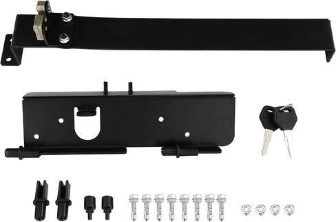 Scitoo Truck Bed Tool Box ملاءمة لـ Chevy Silverado 1500 2500 3500 1999-2007 ، لـ GMC Sierra 1500 2500 3500 1999-2007 مربع تخزين شاحنة مقاوم للماء جانب السائق الأيسر واليمين. in Saudi Arabia