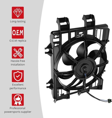 Javik Fan Assembly for Polaris Sportsman 550 850 1000 2009-2025 Scrambler 850 2013-2024 RZR 900 XP 2011 O.E.M# 2411578 2415279 in Kuwait