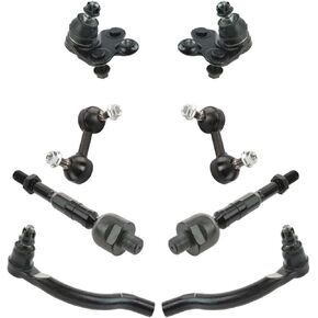Front Suspension Steering Ball Joint Tie Rod Sway Bar Kit 8pc Sealed for Honda for Civic 2006-2011 in Saudi Arabia