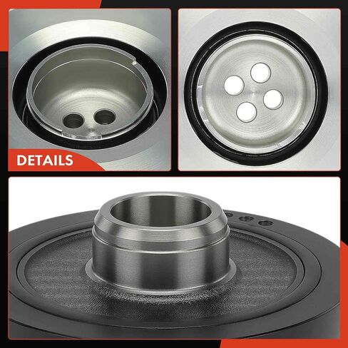 A-Premium Engine Harmonic Balancer Pulley Compatible with BMW 330i 2017-2018, 530i 2017-2019, X3 2018-2019, 430i 2017-2020, 430i xDrive Gran Coupe, X4, 230i, 340i GT 330i 430i 230i 530i xDrive in Saudi Arabia