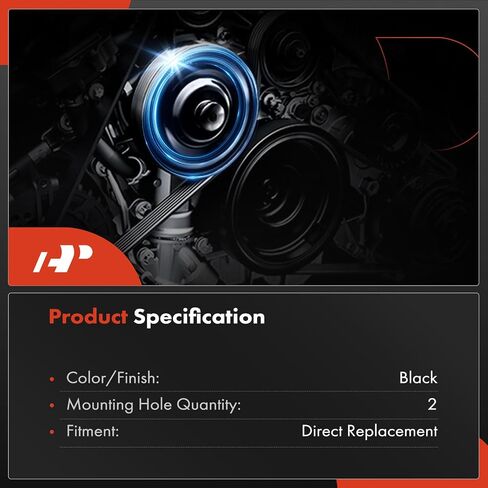 A-Premium Engine Harmonic Balancer Crankshaft Pulley Compatible with Toyota Camry 2018-2024, RAV4 2019-2023, Avalon 2019-2022 in Saudi Arabia