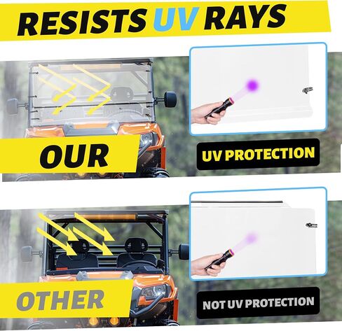 KUAFU Windshield Compatible with Kubota RTV X900 X1120 X1120D X1130 X1140 XG850 Sidekick Full Vented Windshield Windscreen in Saudi Arabia