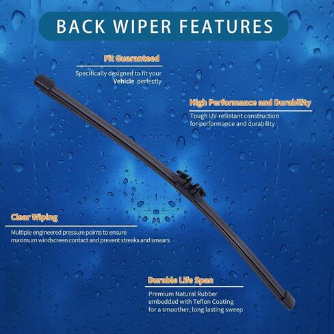 Windshield Wiper Blades for 2022 2023 2024 Chevy Equinox and GMC Terrain, 2024-2025 Chevy Blazer – OEM-Quality All-Weather Front & Rear Wipers in Saudi Arabia