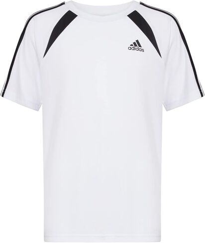 adidas Boys' Short Sleeve Aeroready Soccer T-Shirt Jersey Tee in Saudi Arabia