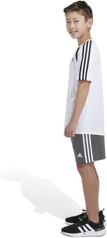 adidas Boys' Short Sleeve Aeroready Soccer T-Shirt Jersey Tee in Saudi Arabia